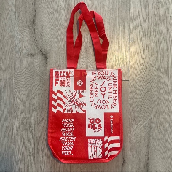 lululemon athletica Handbags - FREE!! Lululemon Reusable Shopping Bag Tote- Gift with Purchase